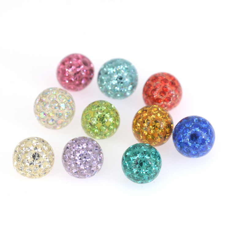 Body Jewelry Replacement Ball - 10 ชิ้น 16 กรัมและ 14 กรัม