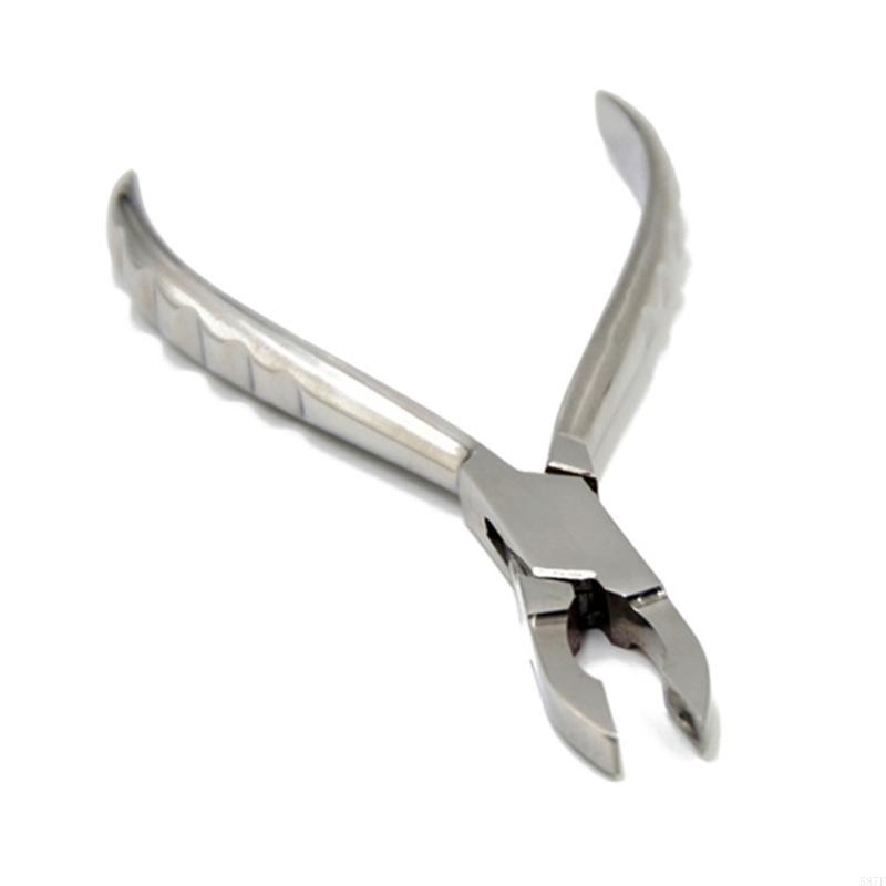 Body Jewelry Repair - คีมปิดแหวนเจาะร่างกายแบบมืออาชีพ ทำจากสแตนเลส ใช้สำหรับซ่อมเครื่องประดับเจาะหู จมูก ปาก