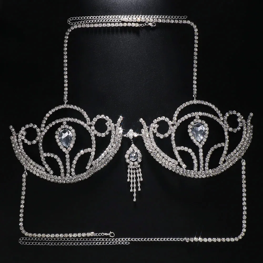 บิกินี่สุดหรูประดับพลอยเทียมชุ - Body Jewelry Retainers บทวิจารณ์และราคา