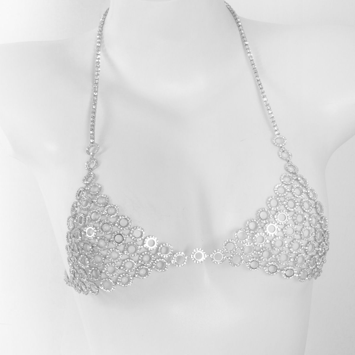 ชุดเครื่องประดับแฟชั่นแบบต่อเป - Body Jewelry Necklace บทวิจารณ์และราคา