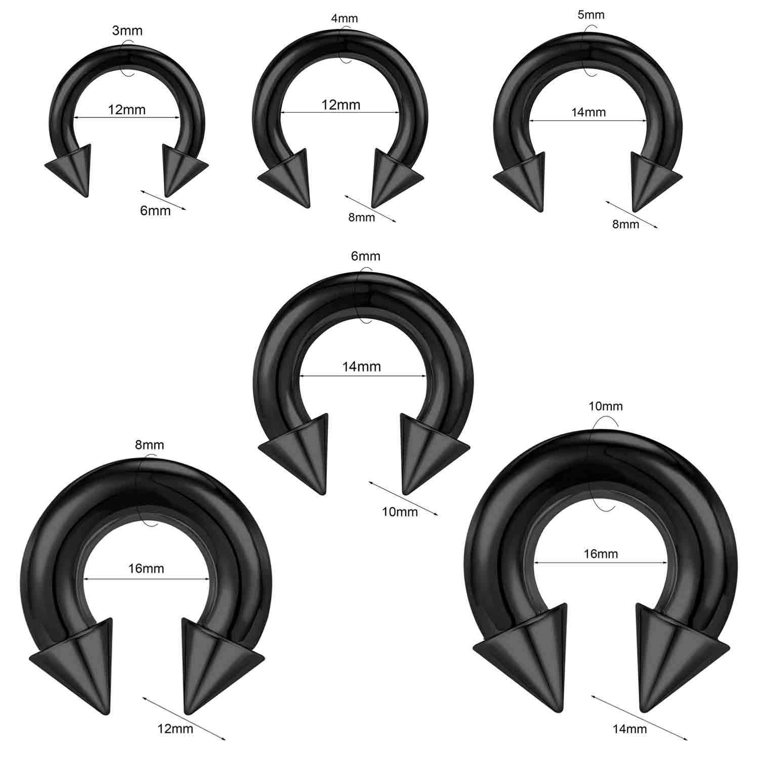 แหวนจมูกเหล็กกล้าผ่าตัดขนาดใหญ - Body Jewelry Surgical Steel บทวิจารณ์และราคา