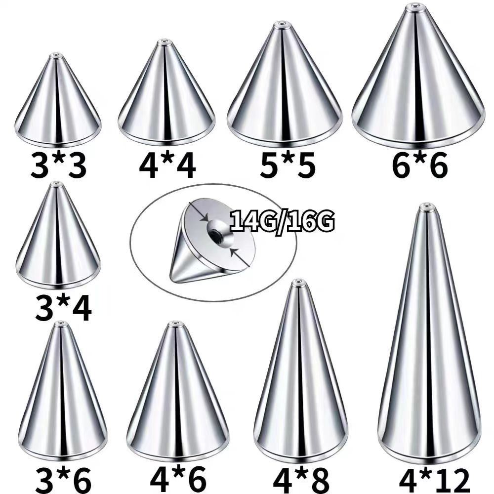 10 ชิ้น/ล็อต 316L สแตนเลสสตีลส - Body Jewelry Replacement Ball บทวิจารณ์และราคา
