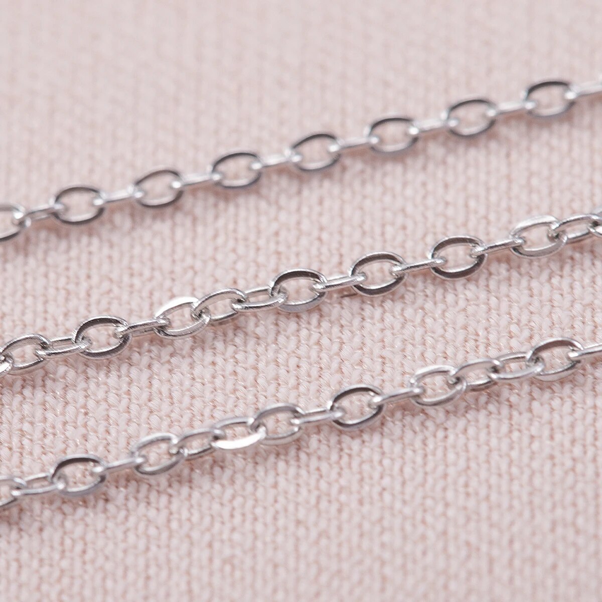 โซ่สแตนเลสทรงโอขนาด 10 เมตร สำ - Body Jewelry For You บทวิจารณ์และราคา