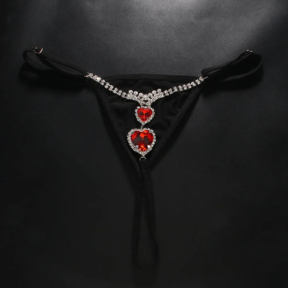 เซ็กซี่สีแดงคริสตัลหัวใจทอง Gs - Body Jewelry Retainers บทวิจารณ์และราคา